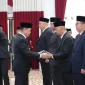 Gubernur Kalbar Ria Norsan melantik pejabat Eselon II di Balai Petitih, Kantor Gubernur Kalbar, Jumat (30/1/2026).