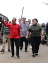 Wagub Kalbar Krisantus Kurniawan meninjau fasilitas Pelabuhan Perikanan Sukabangun di Ketapang untuk rencana peningkatan infrastruktur nelayan..