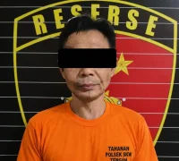 Pelaku pencurian rumah di Singkawang Tengah berinisial DPS alias AS diamankan polisi.