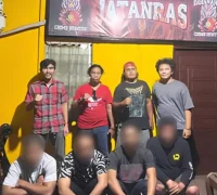 Pelaku curat mobil di Sanggau diamankan Satreskrim Polres Sanggau setelah bersembunyi di dalam tangki air.