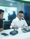 Wali Kota Pontianak Edi Rusdi Kamtono menerima audiensi Himpunan Mahasiswa Pontianak di Ruang Pontive Center.