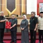 Sekretaris Daerah Kalimantan Barat Harisson menyampaikan jawaban eksekutif dalam Rapat Paripurna DPRD Kalbar di Pontianak.