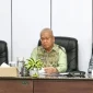 Sekda Kalbar Harisson saat audiensi dengan Golden Gate Education terkait program peningkatan SDM go global di Kalimantan Barat.