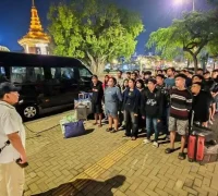 Proses pemulangan WNI dari Kamboja melalui pendampingan KBRI Phnom Penh sebelum keberangkatan ke Indonesia.