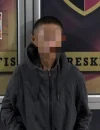 Terduga pelaku pencurian tas berisi dua ponsel saat diamankan Tim Jatanras Satreskrim Polresta Pontianak.