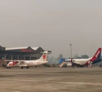 Kabut asap akibat karhutla mengganggu jarak pandang dan operasional penerbangan di sejumlah Bandara. (Foto: Kemenhub)