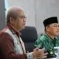 Gubernur Kalbar Ria Norsan mengikuti validasi pengukuran IPKD dari Kantor Gubernur Kalbar.