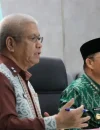 Gubernur Kalbar Ria Norsan mengikuti validasi pengukuran IPKD dari Kantor Gubernur Kalbar.