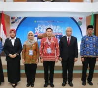 Sekda Kalbar Harisson membuka pelatihan kontrak pengadaan barang dan jasa di BPSDM Kalbar.