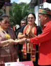 Wakil Gubernur Kalimantan Barat Krisantus Kurniawan menghadiri perayaan adat Gawia Sowa ke-186 masyarakat Dayak Bidayuh di Desa Jagoi, Bengkayang.