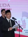 Gubernur Kalbar Ria Norsan memimpin upacara peringatan Hari Sumpah Pemuda ke-97 di Aula Garuda Kantor Gubernur Kalbar, Pontianak. (instagram.com/adpim.provkalbar)