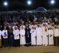 Gubernur Kalbar, Ria Norsan menghadiri Haul Habib Amin di Pondok Pesantren Makarim El Akhlaq Singkawang.