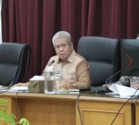 Sekda Kalbar Harisson memimpin rapat koordinasi persiapan peringatan HUT ke-81 Kemerdekaan Republik Indonesia di Kantor Gubernur Kalimantan Barat.