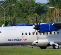 Pesawat ATR 42-500 milik Indonesia Air Transport yang digunakan KKP untuk misi pengawasan laut dilaporkan hilang kontak. (indonesia-air.com)