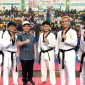 Ria Norsan membuka Piala Gubernur Super Champ Taekwondo Open Championship 3 Tahun 2026 di GOR Perbasi Pontianak.