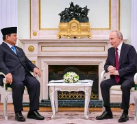 Presiden Prabowo Subianto bertemu Presiden Rusia Vladimir Putin di Istana Kremlin.