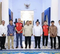 Presiden Prabowo Sport Tourism Prabowo Subianto dorong sport tourism lewat MotoGP Mandalika. (instagram.com/presidenrepublikindonesia)