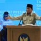 Presiden Prabowo Subianto memberikan arahan kepada kepala daerah pada Rakornas Pemerintah Pusat dan Daerah 2026 di Bogor.