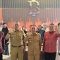 Wagub Kalbar Krisantus Kurniawan membuka Program PEKA BPJS Ketenagakerjaan di Pontianak.
