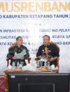 Gubernur Ria Norsan saat menghadiri Musrenbang RKPD di Ketapang.