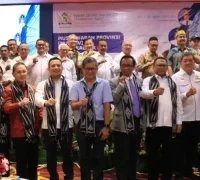 Gubernur Kalbar Ria Norsan membuka Musprov ke-7 Kadin Kalbar di Kabupaten Kubu Raya. (.instagram.com/adpim.provkalbar)