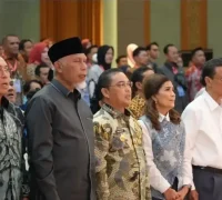 Gubernur Kalimantan Barat Ria Norsan menghadiri Raker APPSI di Lombok bersama para gubernur dan Wakil Menteri Dalam Negeri Bima Arya.