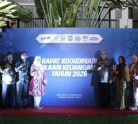 Sekda Kalbar Harisson menghadiri Rakor Pengelolaan Keuangan Daerah TA 2026 di Ternate.