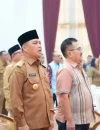 Gubernur Kalbar Ria Norsan saat membuka Rakor Sosialisasi Antikorupsi Terintegrasi 2026 di Balai Petitih, Selasa (15/9/2026).