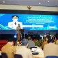 Wakil Gubernur Kalimantan Barat Krisantus Kurniawan membuka Rakorwasda 2026 di Hotel Aston Pontianak.