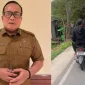 Bupati Kubu Raya Sujiwo merespons aksi pencegatan driver ojol di Rasau Jaya. (Foto: tiktok.com/@driver.supadio - instagram.com/sujiwo99)