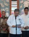 Menko Perekonomian Airlangga Hartarto menyampaikan kebijakan reformasi pasar modal untuk menjaga stabilitas IHSG di Jakarta