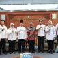 Gubernur Kalbar Ria Norsan menerima kunjungan Kepala Kanwil ATR/BPN Kalbar Nurhadi Putra di Pontianak.