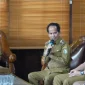 Gubernur Kalbar Ria Norsan berdialog bersama jajaran OPD di Pendopo Bupati Sintang, Senin (23/2/2026).
