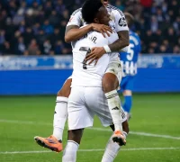 Rodrygo merayakan gol penentu yang membawa Real Madrid unggul 2-1 atas Alaves di LaLiga. (instagram.com/realmadrid)