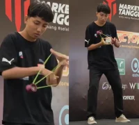 Ryas Rasyid, pemuda asal Pontianak, tampil mewakili Kalimantan Barat dalam ajang Indonesia National Yo-Yo Championship 2026 di Jakarta.