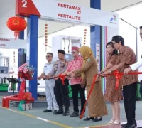 Peresmian SPBU DODO 64.791.24 di Jalan Tani Singkawang Barat, (2/2/2026).