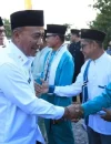 Wagub Kalbar Krisantus Kurniawan safari ramadan di masjid Nurul Hidayah Sambas.