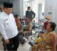 Ria Norsan meninjau RSUD Sanggau terkait rencana peningkatan menjadi Tipe B, Rabu (25/2/2026).