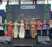 Pembukaan Saprahan Khatulistiwa 2026 di Ayani Megamall Pontianak.