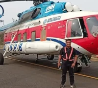 Dua helikopter dikerahkan Satgas Karhutla Kalbar untuk memantau titik panas dan wilayah rawan kebakaran dari udara.