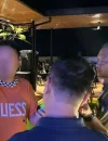Satpol PP Pontianak Petugas Satpol PP Pontianak menegur pengelola kafe bising dalam operasi penertiban malam hari. (instagram.com/polpp.ptk)