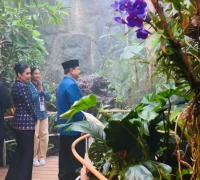 Presiden Prabowo Subianto kunjungi Paviliun Indonesia di Expo 2025 Osaka Presiden Prabowo Subianto kunjungi Paviliun Indonesia di Expo 2025 Osaka. (BPMI Setpres)