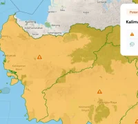 BMKG memantau prakiraan cuaca ekstrem di Kalimantan Barat. (BMKG Kalbar)