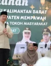Gubernur Ria Norsan menghadiri Safari Ramadan di Mempawah, Sabtu (28/2/2026).