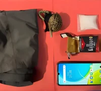 barang bukti sabu yang disita polisi dari pengedar di Jalan Lintas Malindo Entikong Sanggau.