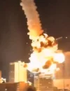 Asap membumbung usai serangan Iran di kawasan Timur Tengah saat konflik dengan Amerika Serikat kembali memanas.