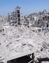 Kerusakan bangunan di Rafah, Gaza, setelah serangan dalam konflik Israel-Palestina. (Foto: x.com/MedicalAidPal)