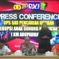 Konferensi pers Polri terkait identifikasi jenazah Surakhman, ABK KM Arupadatu 1 yang ditemukan di Pulau Enggano. (Foto: Polda Banten)