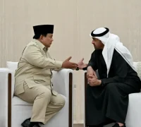 Presiden Prabowo Subianto dan Presiden MBZ Pertemuan antara Presiden Prabowo Subianto dan Presiden MBZ di Abu Dhabi. (BPMI Setpres)