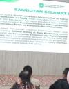 Sekda Kalbar Harisson membuka sosialisasi peraturan di bidang informasi dan komunikasi publik di Balai Petitih Kantor Gubernur Kalbar, Pontianak.